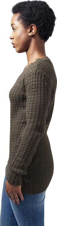 Actual product image Urban Classics Ladies Long Wideneck Sweater (S)