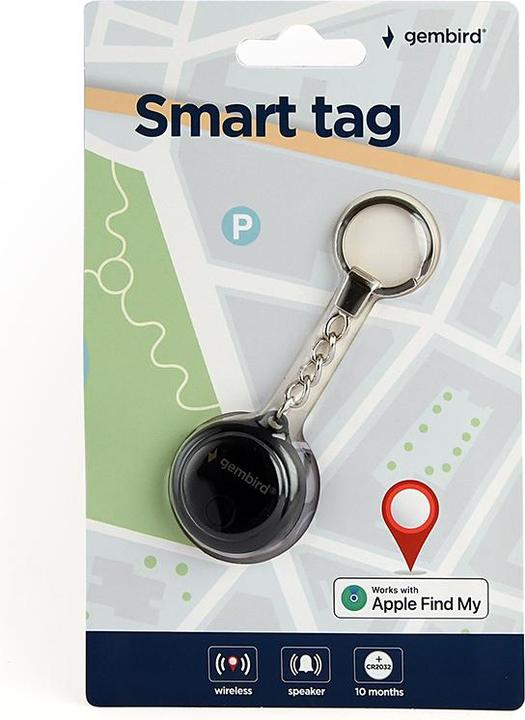 Produktbild Gembird Rückwandabdeckung TA-TAG-01-BK Smart Tag, Schwarz |