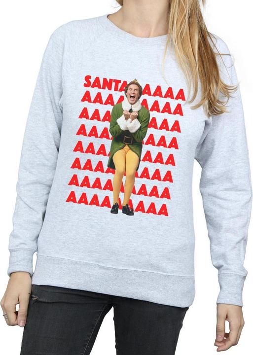 Produktbild Elf Buddy Santa Scream Sweatshirt (L)