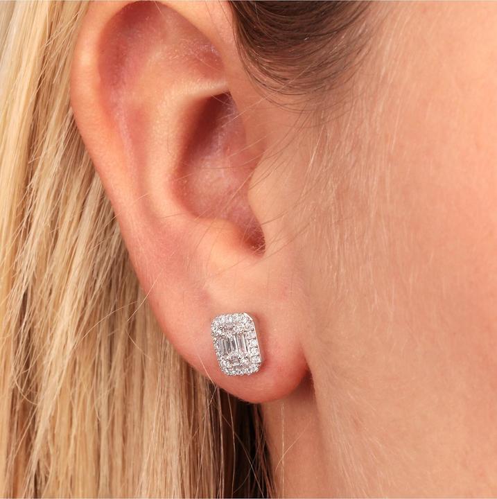 Actual product image Christ Ohrstecker (750 white gold)