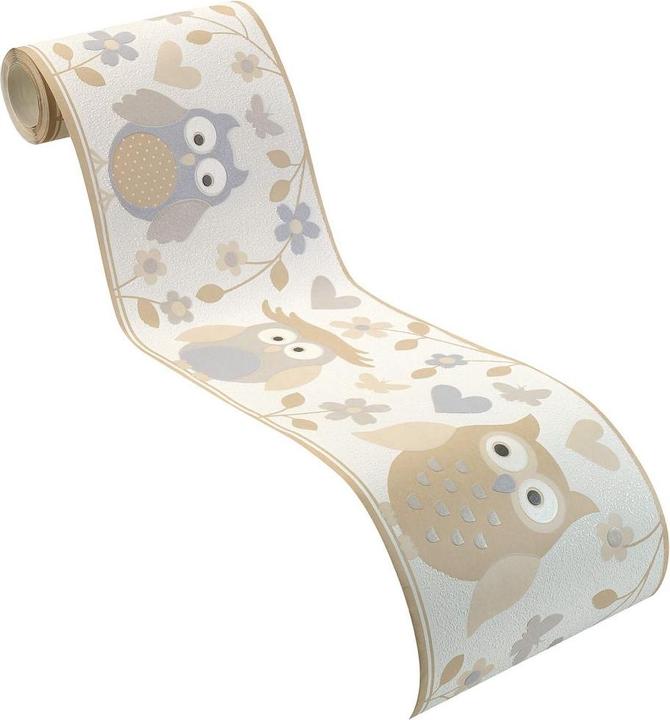 Actual product image Rasch Border Kids & Teens 2016 Owl white (5 x 17 cm)