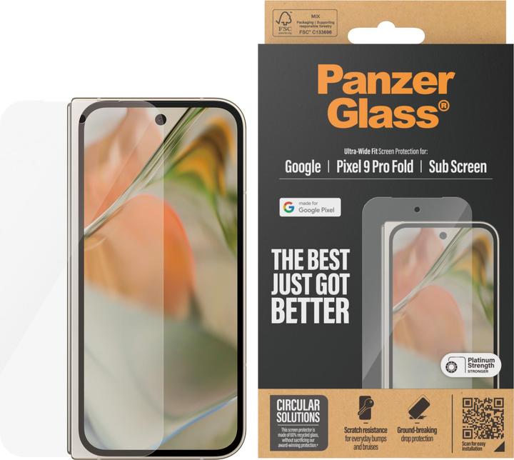 Immagine prodotto PanzerGlass Vestibilità ultra-ampia (1 Pezzo/i, Google Pixel 9 Pro Fold, Google Pixel 9 Pro, Google Pixel 9)