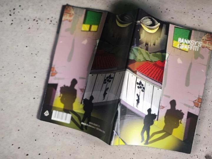Actual product image Bansky Skizzenheft Graffity (A5)