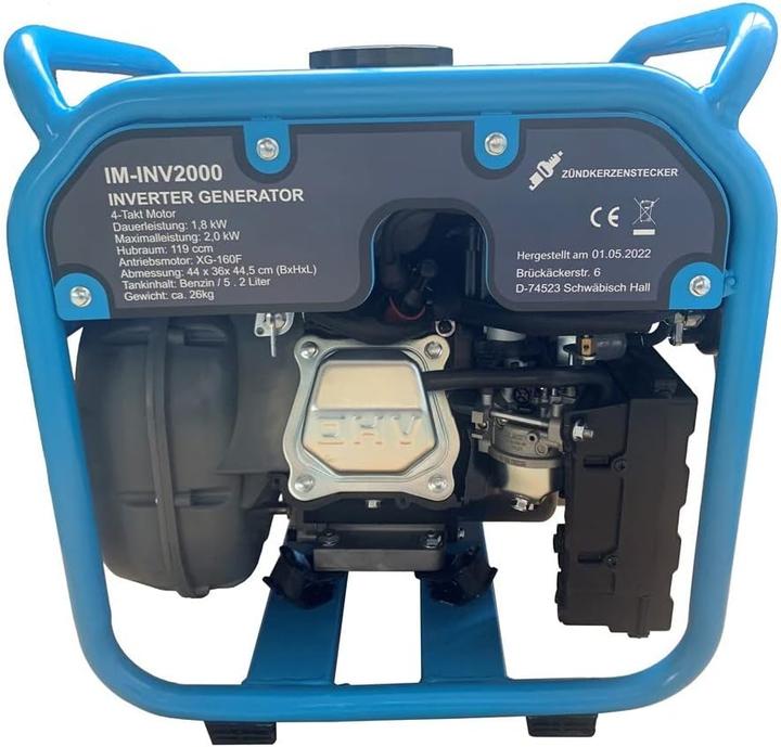 Produktbild Imlex Notstromaggregat, Small (2000 W, 5 l)