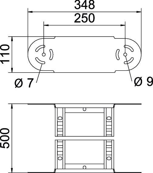 Produktbild OBO Bettermann BETTERMANN LGBE 1150 FT