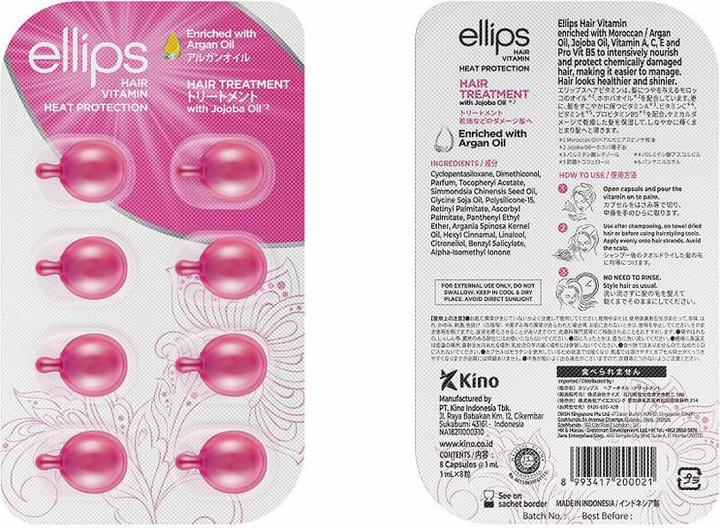 Immagine prodotto Ellips TRATTAMENTO DEI CAPELLI vitamina per capelli 8 u