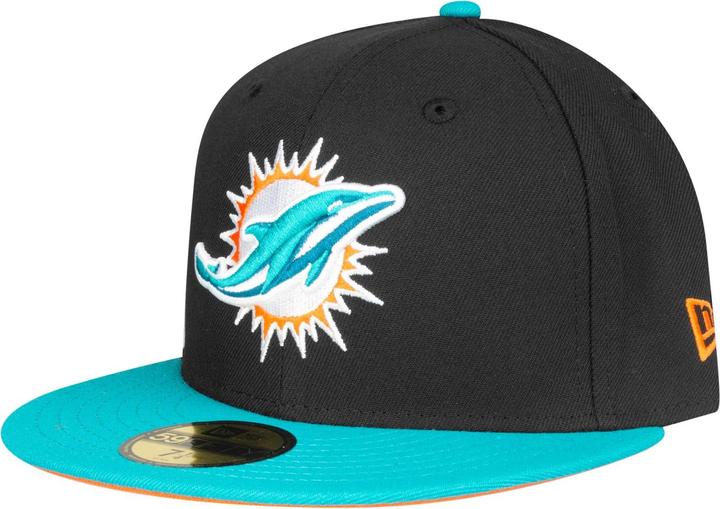 Produktbild New Era 59Fifty Fitted Cap - NFL Miami Dolphins - 7 3/8 (7 3/8)