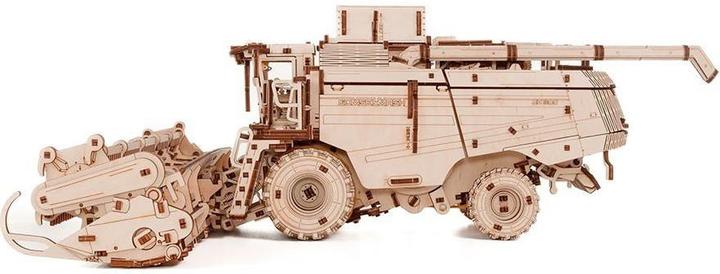 Actual product image Eco Wood Art Harvesting combine harvester