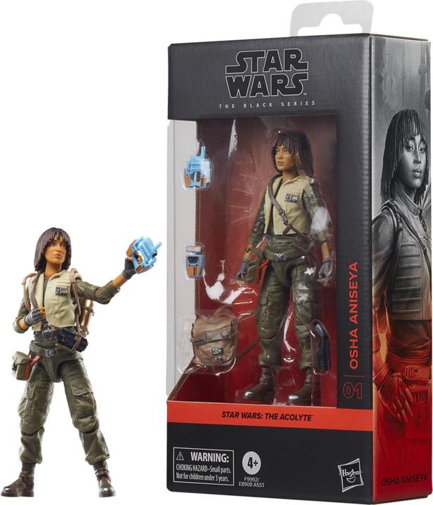 Produktbild Hasbro Star Wars: The Acolyte Black Series Actionfigur Osha Aniseya 15 cm