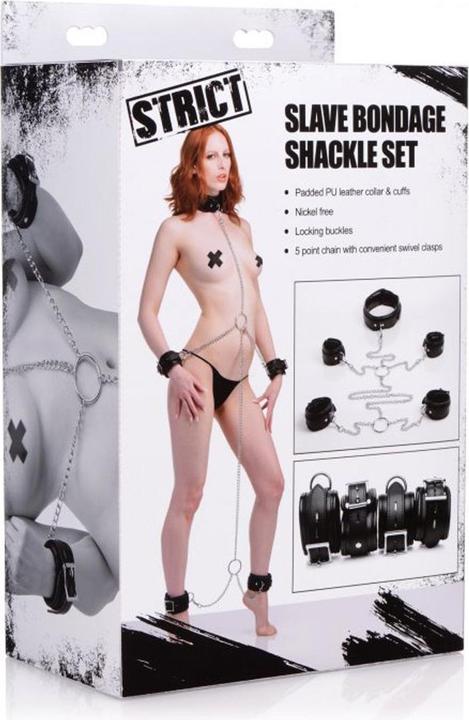 Productafbeelding XR Brands Slaven Bondage Boeien Set