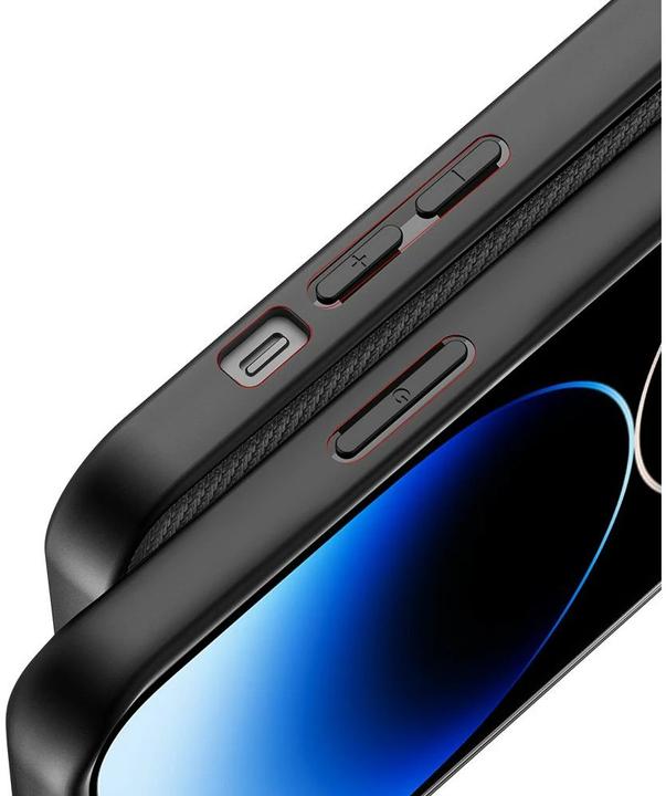 Image du produit Nevox StyleShell Nylo iPhone 15 Pro noir (Apple iPhone 15 Pro)