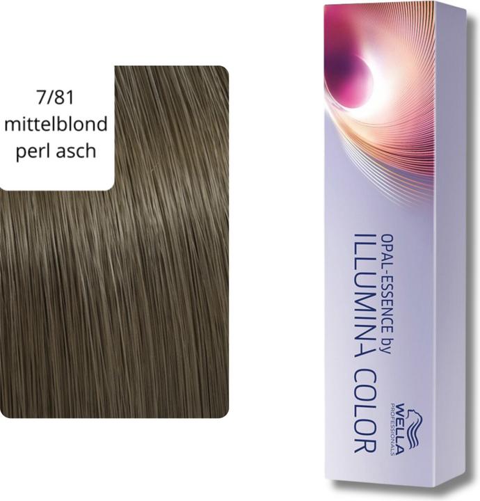 Produktbild Wella Illumina Color (7/81 mittelblond pearl-asch)