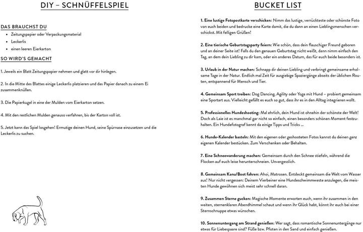 Produktbild Bullet Journal Stickerbuch – Hundeglück