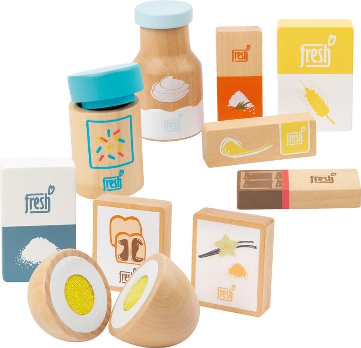 Actual product image small foot Baking ingredient set fresh