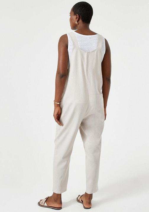 Actual product image Anne Weyburn Linen dungarees (46)