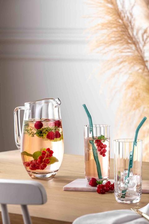Immagine prodotto Villeroy & Boch Bicchieri da vino e da champagne colorati Boston (3 dl, 4 x, Bicchieri da bibita lunghi)