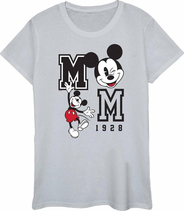 Actual product image Disney Womens/Ladies Jump And Wink Mickey Mouse Wink T-Shirt (L)