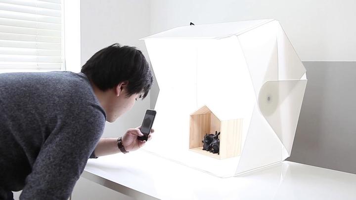 Actual product image Orangemonkie Foldio 3 portable light box (62.50 cm, 64 cm)