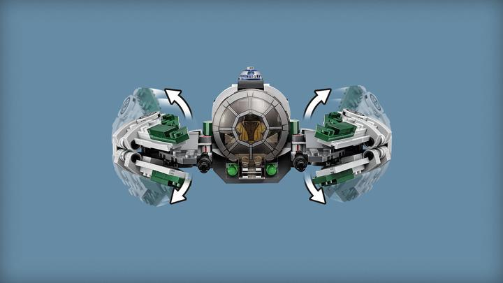 Image du produit LEGO Le Jedi Starfighter de Yoda (75168, LEGO Star Wars)