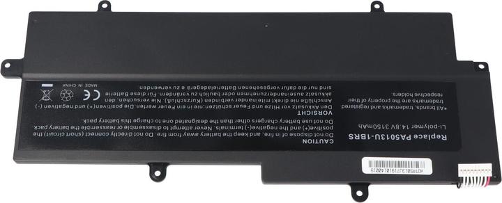 Actual product image Toshiba Battery Portege Z830 Ultrabook Battery, Z835, Z930, Z935, PA5013U, PA5013U-1BRS (4 Cells, 3000 mAh)