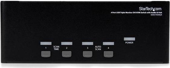 Actual product image StarTech 4 Port Dvi USB Kvm Switch