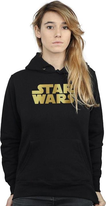 Image du produit Star Wars - Sweat à capuche GOLD LOGO - Femme (L)