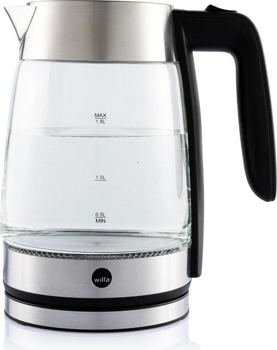 Wilfa WKG-2200S Wasserkocher schnurlos Silber (1.80 l)
