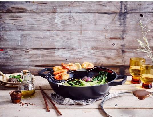Actual product image Beka Wok pan 'Nori (30 cm, Wok, Cast iron)