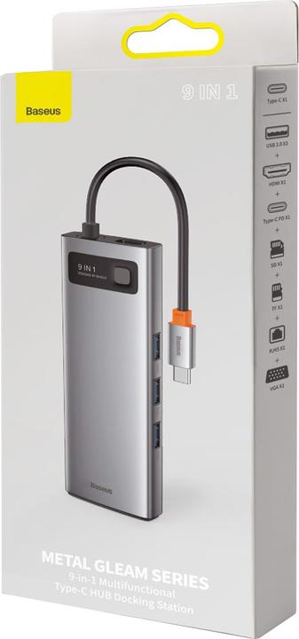 Produktbild Baseus CAHUB-CU0G (USB-C, 3 Ports)