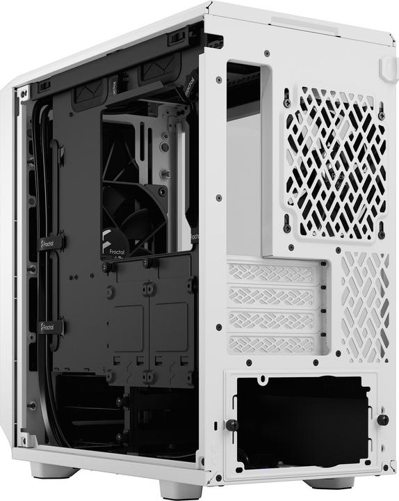 Actual product image Fractal Meshify 2 Mini White TG Clear Tint - white (mATX, DTX, Mini-ITX, Mini-DTX)