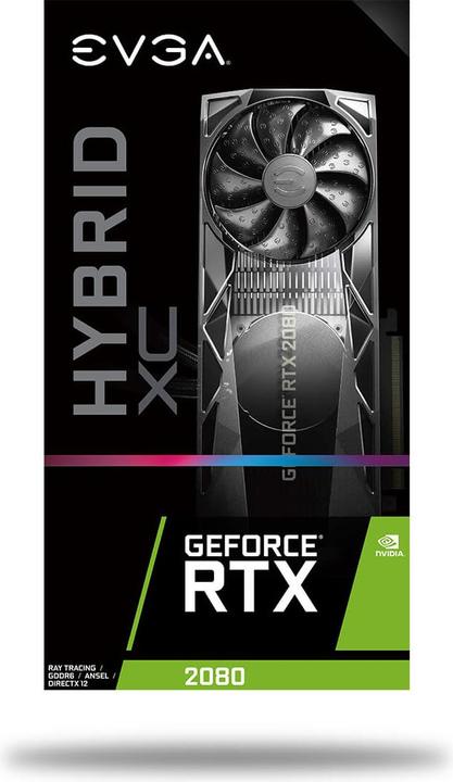 Produktbild EVGA GeForce RTX 2080 XC Hybrid (8 GB)