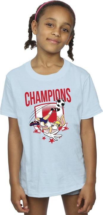 Image du produit Looney Tunes - T-shirt LOLA FOOTBALL CHAMPIONS - Fille (140, 146)