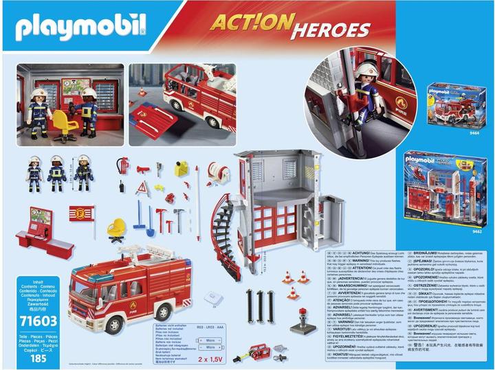 Produktbild Playmobil Feuerwehr-Megaset (71603, Playmobil City Action)