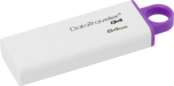 Produktbild Kingston DataTraveler G4 (64 GB, USB-A, USB 3.0)