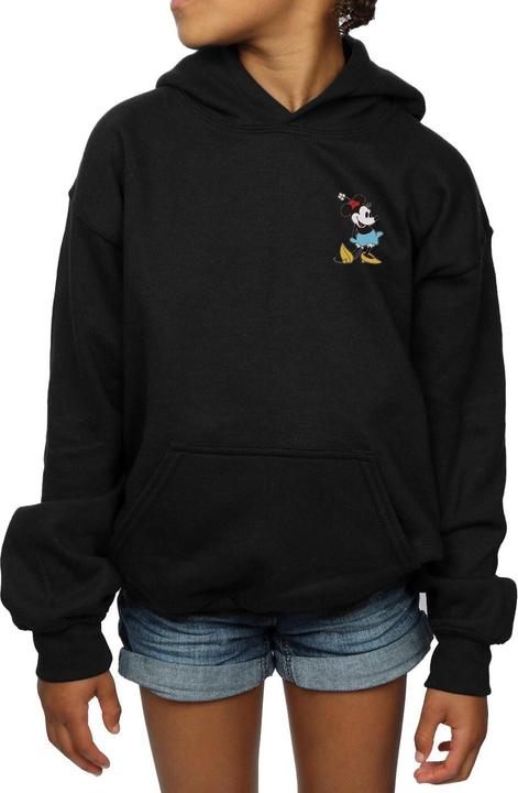 Actual product image Disney Girls Minnie Mouse Kick Chest Hoodie (128)