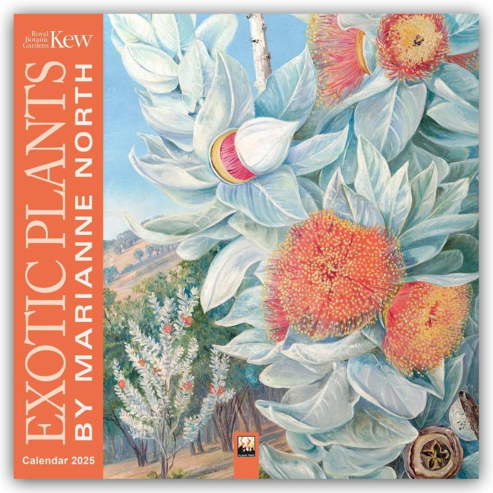 Produktbild Marianne North, Exotic Plants - Exotische Pflanzen 2025 (Deutsch, Flame Tree Publishing, 2024)