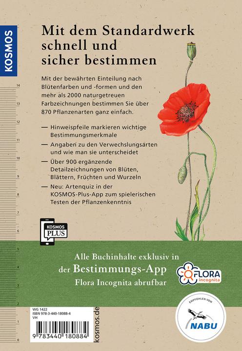 Produktbild Kosmos Was blüht denn da - Das Original (Deutsch, Margot Spohn, 2025)