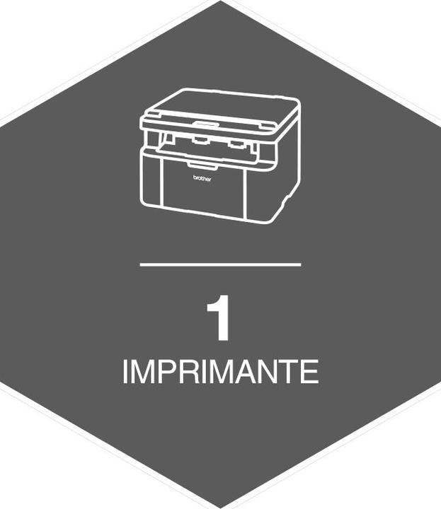 Produktbild Brother DCP-1612WVB inkl. 5 x Toner TN-1050 (Laser, Schwarz-Weiss)