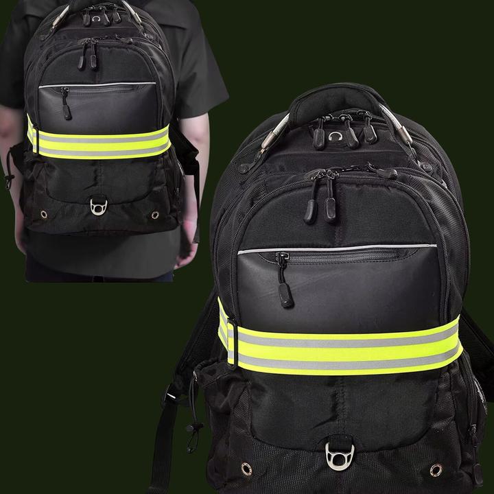 Produktbild Hermex Reflektorgurt Rucksack-Reflektorband Reflektierendes Veloband (Tasche)