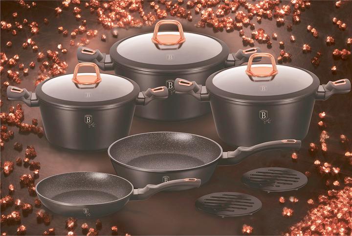 Actual product image BerlingerHaus Cookware (28 cm, Pan set + pot set, Stainless steel)