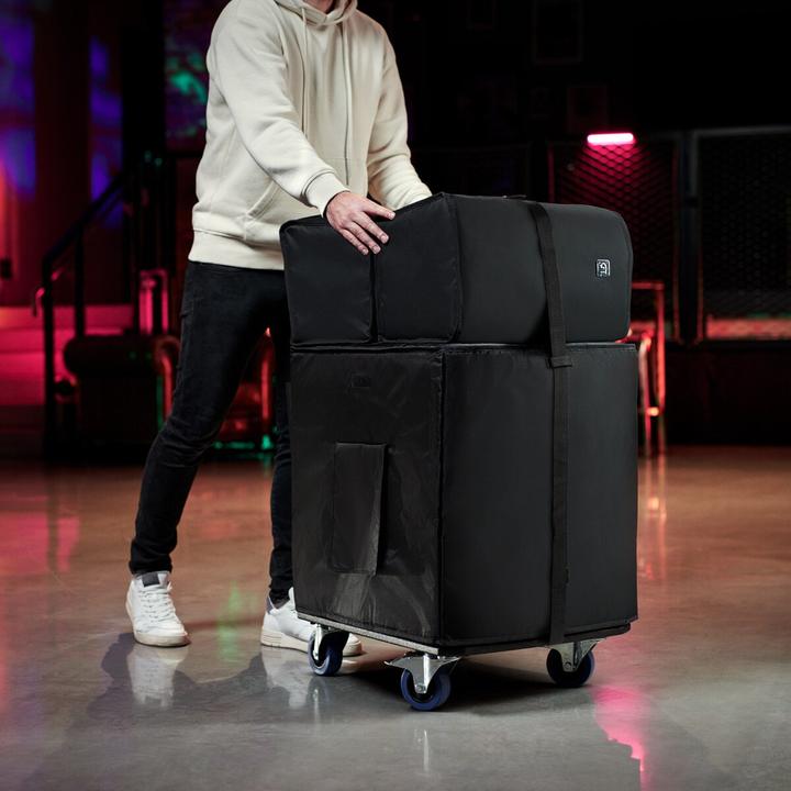 Produktbild LD Systems DAVE 12 G4X BAG SET - Set aus Rollbrett und Schutzhüllen für DAVE 12 G4X (Aktiv)