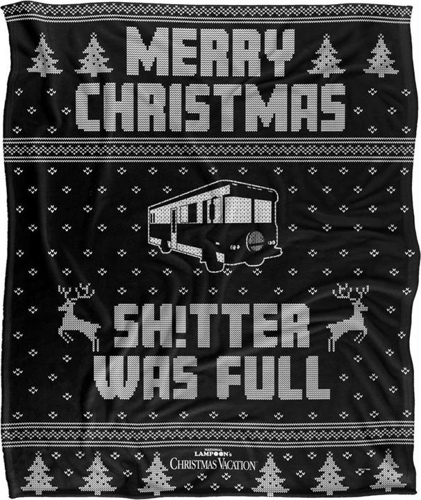 Produktbild National Lampoon´s Vacation National Lampoon's Christmas Vacation Decke Fair Isle weihnachtliches Design