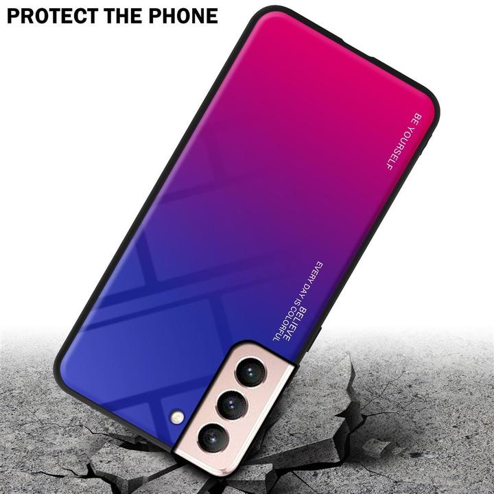 Produktbild Cadorabo TPU 2 Farben Glas Cover (Samsung Galaxy S21 5G)