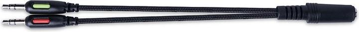 Actual product image Modecom VOLCANO MC-839 SWORD Headset Wired Head-band Gaming Black (Cable)