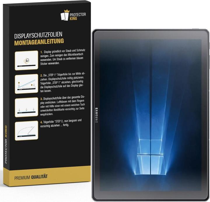 Produktbild Protectorking 1x Panzerfolie Anti-Shock HD Klar (1 Stück, Galaxy Tab Pro S)