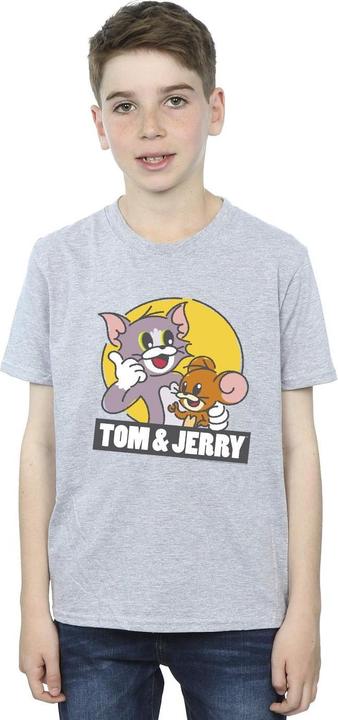 Actual product image Tom & Jerry Boys Sketch Logo T-Shirt (128)