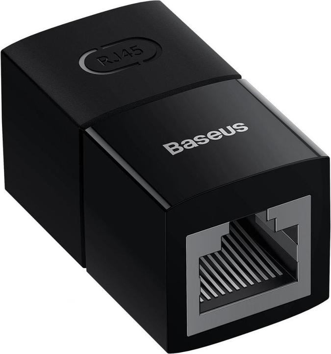 Actual product image Baseus Network coupler Ethernet RJ-45 cable connector AirJoy Series 10 pcs - black (Network coupling)