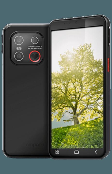 Produktbild Emporia Smart.7 lite (128 GB, Schwarz, 5.45", Single SIM, 13 Mpx, 4G)
