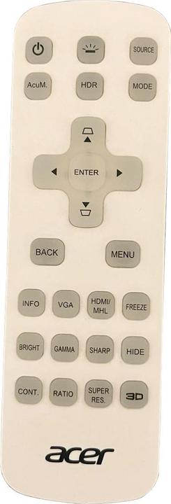 Actual product image Acer MC.JPC11.001 (Device-specific remote control, Infrared)
