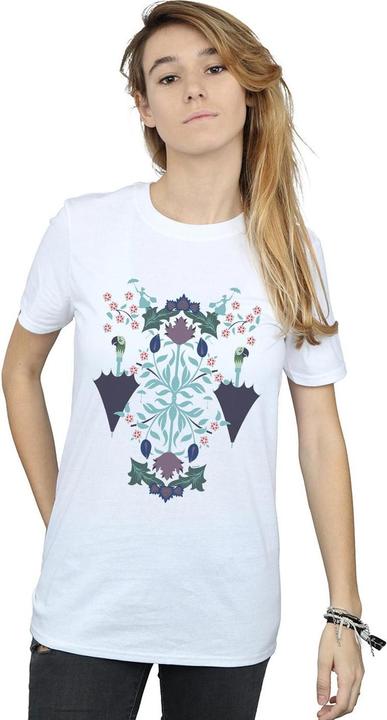 Immagine prodotto Disney Mary Poppins Floral Collage Maglietta Ampia Donna (XXL)